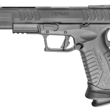 Springfield XDM Elite Precision 5.25 9mm Full-Size Black Pistol with Fiber Optic Front Sight - Pistols | American Guns & Ammo