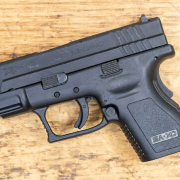 Springfield XD40 Sub-Compact 40 S&W Police Trade-in Pistol (No Magazine) - Pistols | American Guns & Ammo