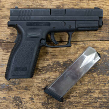 Springfield XD-9 9mm Police Trade-In Pistol - Pistols | American Guns & Ammo