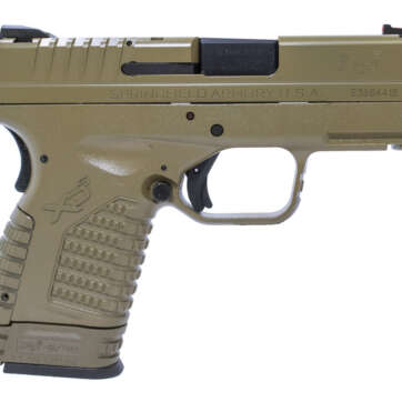 Springfield XDS 3.3 9mm FDE Essentials Package (Manufacturer Sample) - Firearms | American Guns & Ammo
