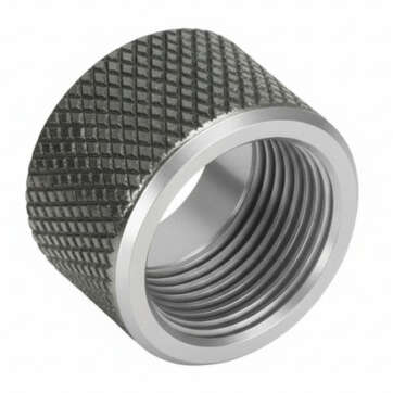Thread Protector 1/2 x 28 (9mm & .357SIG Barrel) Knurled in Gold - Glock Parts - American Guns & Ammo