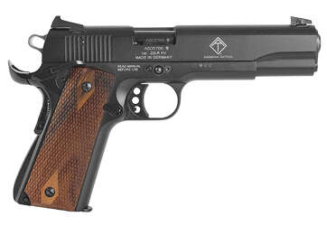 GSG M1911 .22 LR 5″ Walnut Grip - Semi Auto Handguns | American Guns & Ammo