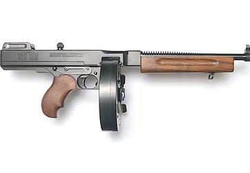 Auto-Ordnance Thompson 1927A1 Lightweight Deluxe .45 ACP 10.5in 50rd - Semi Auto Handguns | American Guns & Ammo