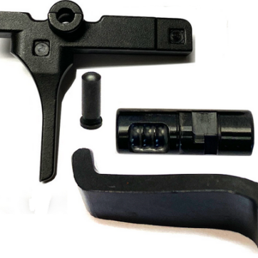 Super Safety FLAT Face Trigger Kit D2 Steel – Active Reset Trigger For AR-15 FRT Super Safety FLAT Face Trigger Kit D2 Steel – Active Reset Trigger For AR-15 FRT - AR-15 Parts - American Guns & Ammo