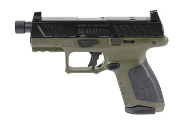 Beretta APX A1 Compact Tactical 9mm 4.2″ OD Green - Semi Auto Handguns | American Guns & Ammo