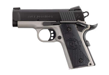 COLT Defender 1911 .45 ACP 3″ Two-Tone Cerakote/Blued - Semi Auto Handguns | American Guns & Ammo