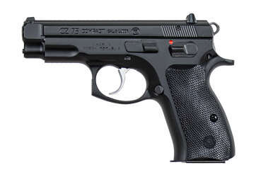 CZ-USA CZ 75 Compact 9mm 3.75 in Black Steel Frame - Semi Auto Handguns | American Guns & Ammo