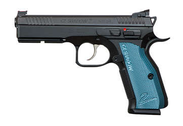 CZ Shadow 2 9mm 4.89 in Black/Blue 3x17rd - Semi Auto Handguns | American Guns & Ammo