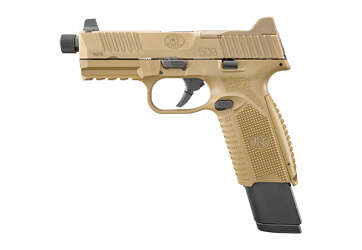 FN 509 Tactical 9mm FDE 4.5in Threaded — 17/24rd Mags - Semi Auto Handguns | American Guns & Ammo
