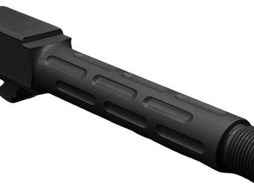 Fits Glock 19 9mm Match Honeycomb Threaded Barrel in Black Fits Glock 19 9mm Match Honeycomb Threaded Barrel in Black - Glock Barrels - American Guns & Ammo
