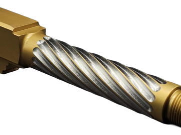 Fits Glock 19 9mm Match Coil Barrel Threaded in Black Fits Glock 19 9mm Match Coil Barrel Threaded in Black - Glock Barrels - American Guns & Ammo