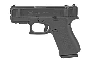 Glock 43X MOS 9mm Luger Optic-Ready 2x10rd Black - Semi Auto Handguns | American Guns & Ammo