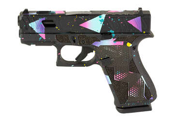 GLOCK 43X 9mm 10rd 80’s Night Cerakote - Semi Auto Handguns | American Guns & Ammo