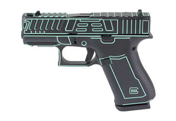 Glock G43X 9mm 10rd Outlander Blue - Semi Auto Handguns | American Guns & Ammo