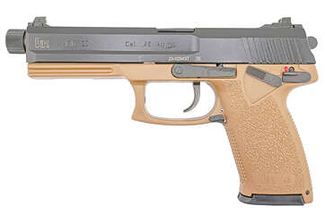 H&K Mark 23 .45 ACP 5.87″ FDE Frame Black Slide 12rd - Semi Auto Handguns | American Guns & Ammo
