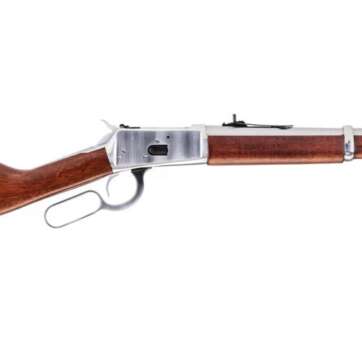 Rossi R92 .45 Colt Lever-Action Rifle with Polish Stainless Steel Finish and Hardwood - Rossi | American Guns & Ammo