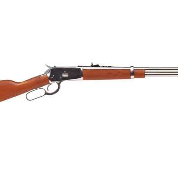 Rossi R92 45 Colt Lever-Action Rifle with Polished Stainless Finish and Brazilian Hard - Rossi | American Guns & Ammo