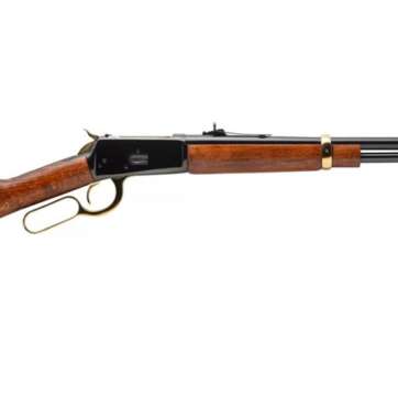 Rossi R92 357 Magnum Lever Action Rifle with Brazilian Hardwood Stock and Gold Accents - Rossi | American Guns & Ammo