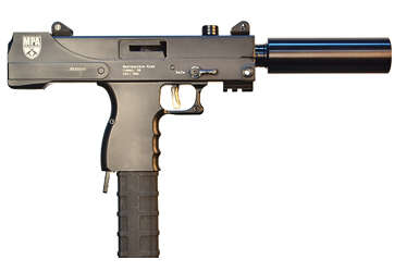 Masterpiece Arms 30T Defender 9mm — 30rd Threaded, Black - Semi Auto Handguns | American Guns & Ammo