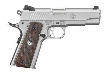 Ruger SR1911 Commander 4.25-inch .45 ACP Stainless - Semi Auto Handguns | American Guns & Ammo