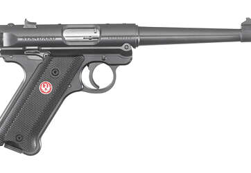 Ruger Mark IV Standard .22 LR 6″ Blued Fixed-Sight - Semi Auto Handguns | American Guns & Ammo