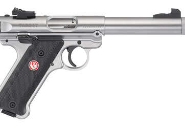 Ruger Mark IV Target 22 LR 5.5 in Threaded Bull 10-Rd - Semi Auto Handguns | American Guns & Ammo