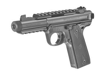 Ruger Mark IV 22/45 Tactical 22 LR 4.4″ Threaded 10rd - Semi Auto Handguns | American Guns & Ammo