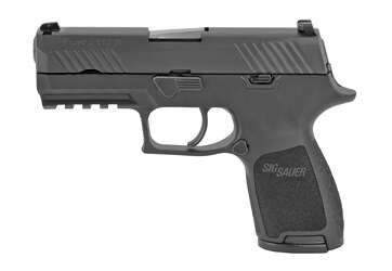 Sig Sauer P320 Compact .45 ACP 3.9″ Nitron Black Night Sights - Semi Auto Handguns | American Guns & Ammo