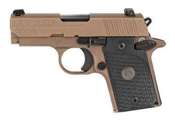 SIG Sauer P938 Emperor Scorpion 9mm FDE Micro-Compact - Semi Auto Handguns | American Guns & Ammo