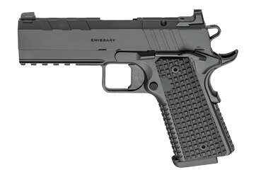 Springfield Armory Emissary 1911 AOS 9mm 4.25″ Black - Semi Auto Handguns | American Guns & Ammo