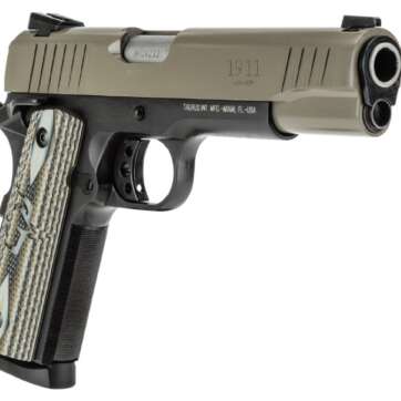 Taurus 1911 .45 ACP 5″ Barrel Sand Cerakote Slide - Semi Auto Handguns | American Guns & Ammo