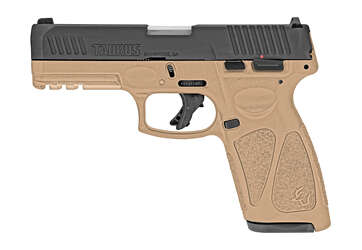 Taurus G3 9mm 4.0″ Tan/Black Polymer Pistol - Semi Auto Handguns | American Guns & Ammo