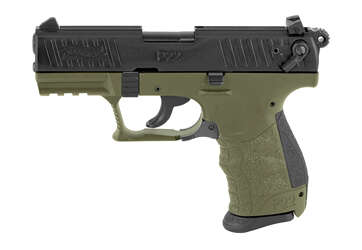 Walther P22Q .22 LR 3.42in Threaded OD Green 10rd - Semi Auto Handguns | American Guns & Ammo