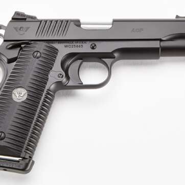 Wilson Combat ACP 9mm 4.25″ 10+1 Black AMBI - Semi Auto Handguns | American Guns & Ammo