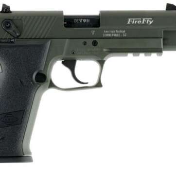 GSG FireFly .22 LR 4.9in Threaded Barrel OD Green - Semi Auto Handguns | American Guns & Ammo