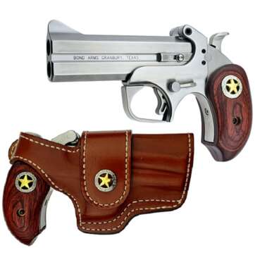 Bond Arms Rustic Ranger Derringer 4.25in Stainless w/ Rosewood - Derringers | American Guns & Ammo