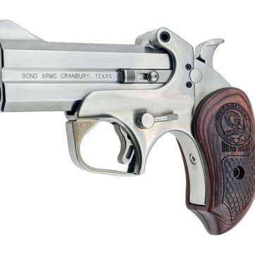 BOND ARMS Snake Slayer .45/.410 3.5″ Stainless Rosewood - Derringers | American Guns & Ammo