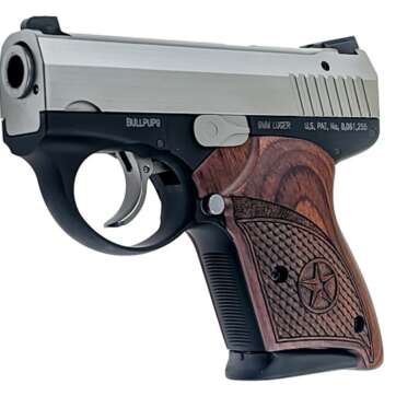BOND ARMS Bullpup9 9mm Luger, Rosewood Grips, Two-Tone - Derringers | American Guns & Ammo