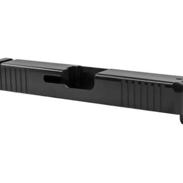 Slide Fits Glock 19 Gen3 Fully Assembled Rounded Edges Tapered Nose Black Nitride - Glock Slides - American Guns & Ammo