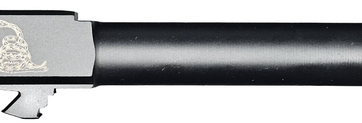 Don't Tread on Me Logo Combat Armory barrel Fits Glock 19 New 9mm Match Grade Barrel Threaded Don't Tread on Me Logo Combat Armory barrel Fits Glock 19 New 9mm Match Grade Barrel Threaded - Glock Barrels - American Guns & Ammo