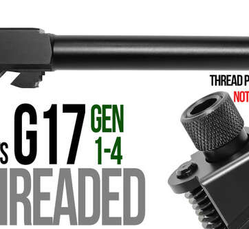Fits Glock 17 New  9mm Match Grade Barrel - Glock Barrels - American Guns & Ammo