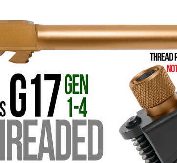 U.S Army Logo Star Combat Armory barrel Fits Glock 19 New 9mm Match Grade Barrel Threaded U.S Army Logo Star Combat Armory barrel Fits Glock 19 New 9mm Match Grade Barrel Threaded - Glock Barrels - American Guns & Ammo