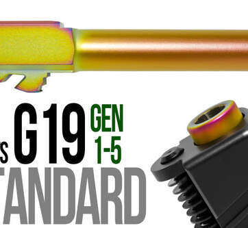 Fits Glock 17 9mm Match Grade Barrel in Chameleon Fits Glock 17 9mm Match Grade Barrel in Chameleon - Glock Barrels - American Guns & Ammo