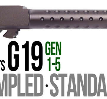 Fits Glock 17 9mm Match Barrel in Plum Fits Glock 17 9mm Match Barrel in Plum - Glock Barrels - American Guns & Ammo