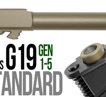 Fits Glock 19 9mm Flush Fit Barrel in Chameleon Fits Glock 19 9mm Flush Fit Barrel in Chameleon - Glock Barrels - American Guns & Ammo