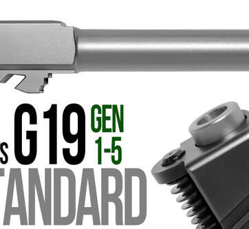 Fits Glock 17 New 9mm Match Grade Barrel in Flat Gray Fits Glock 17 New 9mm Match Grade Barrel in Flat Gray - Glock Barrels - American Guns & Ammo