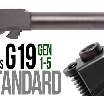 Fits Glock 19 9mm Flush Fit Barrel Fits Glock 19 9mm Flush Fit Barrel - Glock Barrels - American Guns & Ammo