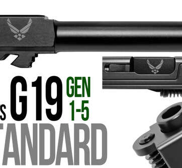 Air Force Logo Combat Armory barrel Fits Glock 19 9mm Flush Fit Barrel Air Force Logo Combat Armory barrel Fits Glock 19 9mm Flush Fit Barrel - Glock Barrels - American Guns & Ammo