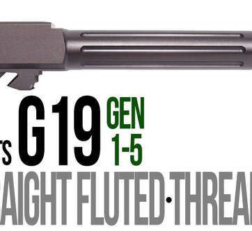 Fits Glock 19 9mm Match 5 Sided Flat Fluted Barrel Threaded in Plum Fits Glock 19 9mm Match 5 Sided Flat Fluted Barrel Threaded in Plum - Glock Barrels - American Guns & Ammo