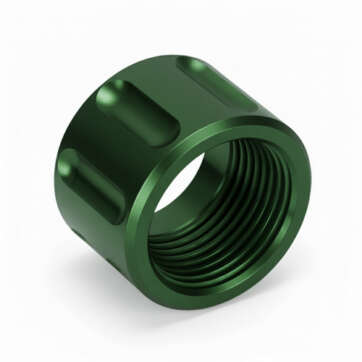 Thread Protector 1/2 x 28 (9mm & .357SIG Barrel) Straight Fluted in Violet - Glock Parts - American Guns & Ammo